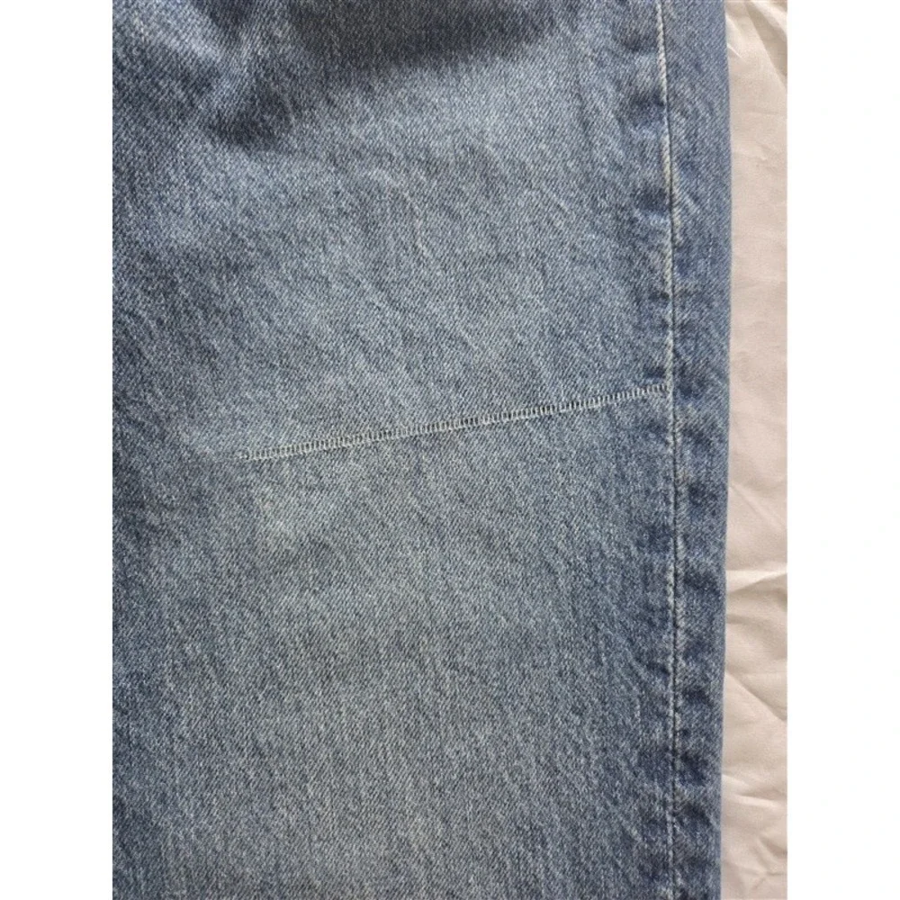 NWOTD Madewell 24P Perfect Vintage Straight Exposed Button Blue Jeans 130114 - Picture 4 of 6